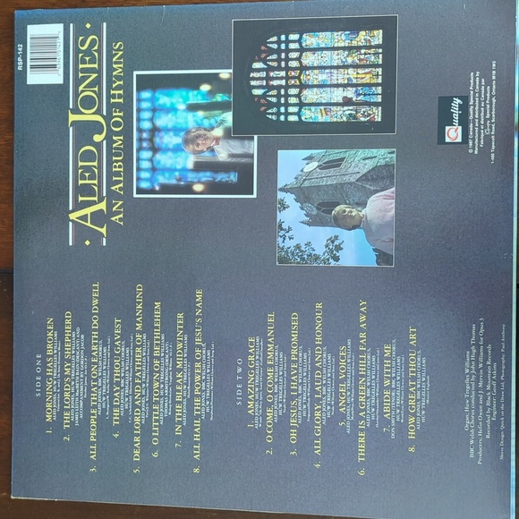 Aled Jones: An Album Of Hymns, LP Record - Picture 2 of 5